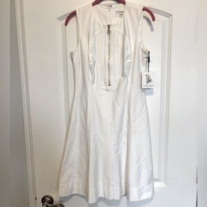 Calvin Klein Cotton White Dress (NWT)